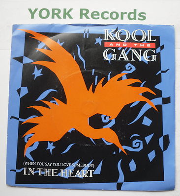 KOOL & THE GANG - In The Heart - Excellent Condition 7'' Single De-Lite DE 17