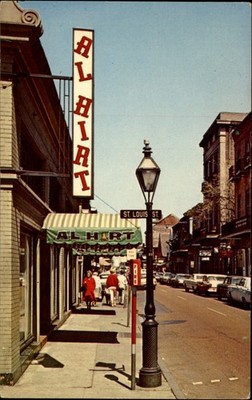 Al Hirts New Orleans Louisiana vintage postcard m477