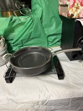  Nonstick Deep Frying Pan w/ Wire Basket Inse...