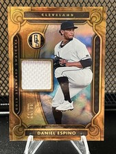 Daniel Espino 2023 Panini Chronicles Gold Standard Baseball Swatches /99