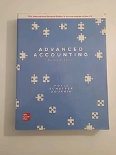 Advanced Accounting 14th Edition (International Edition) Joe Ben Hoyle, T - GOOD