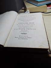 Libro Antico Tomo 1 Anno Mdcccvi Nuovo Corso Sperimentale Chimico...