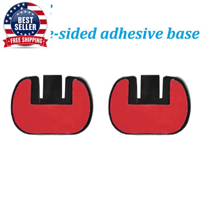2Pcs Mounting Clip Double-Sided Tape Base for Xinowy/Ejeas V6 Pro V4 Plus(3.5Mm 