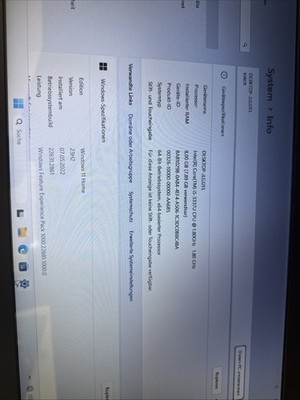 Asus Laptop/Notebook Intel i5 Windows 11 8GB RAM 240GB SSD