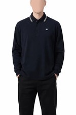 Vivienne Westwood Luxury Polo Long Sleeve Size M Black