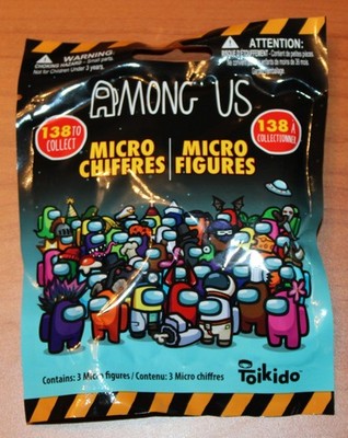 Among Us Micro Figuren Blind Bag Toikido Brandneu Zustand