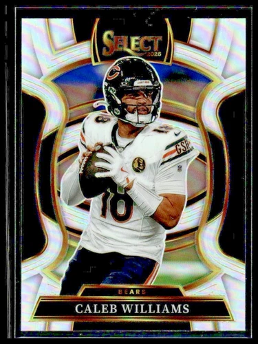 2025 Panini Select #73 Caleb Williams Silver Prizm
