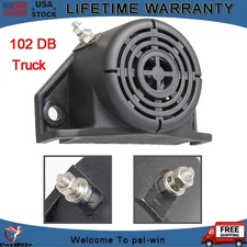 Universal 102dB Back-up Warning Alarm Beeper Reversing Horn Truck Heavy Vehicle