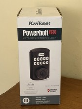 KWIKSET POWERBOLT 250 Keypad Electronic Lock 992500-003 Venetian Bronze Finish