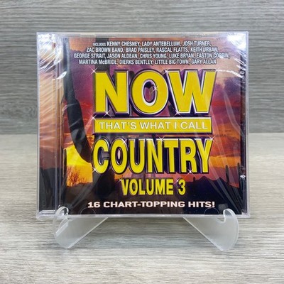 Now That's What I Call Country Volume 3 CD New Sealed 2010 Various Artists Hits