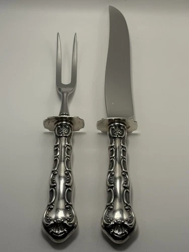 Gorham Strasbourg Sterling Silver Carving Set - No Monogram