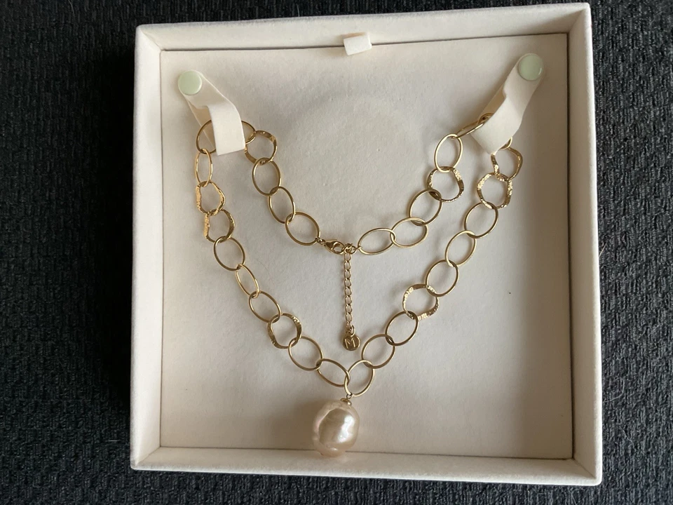 MAJORICA Drop Pearl Necklace & Earring Set - Image 3 of 4