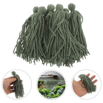10pcs Fish Spawning Mop, Floating Fish Spawn Breeding Mop for Tank, Aquarium