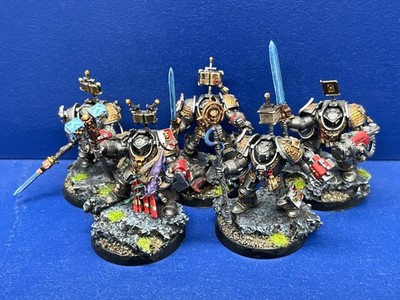 5 Grey Knight Terminators / Paladine der Grey Knights GUT BEMALT