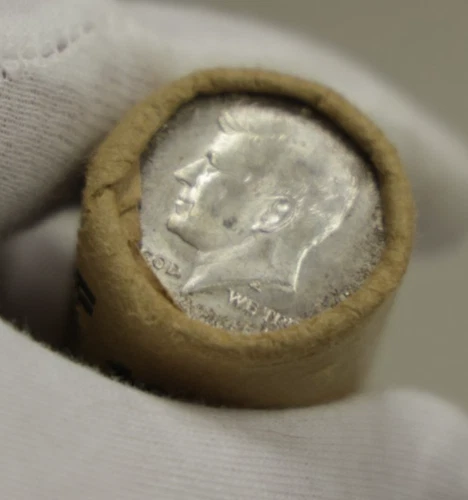 1964 P US Kennedy Bank Sealed Roll Unc (20) Coins