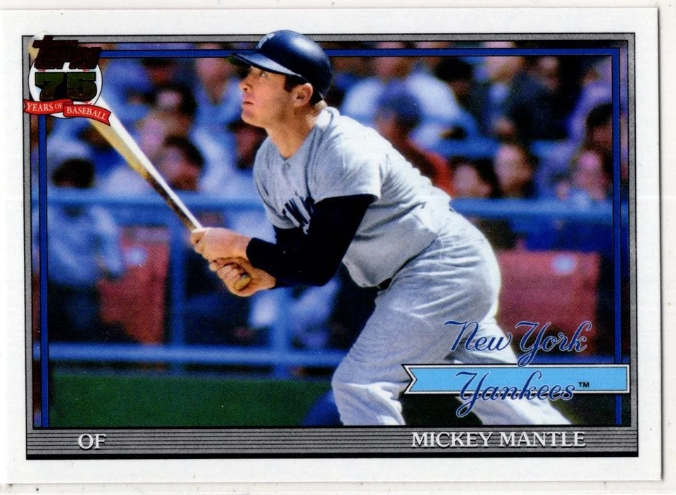 2026 Topps Series 1 Baseball Mickey Mantle No. T91-48 New York Yankees - Bild 1 von 2