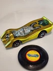 1971 Hot Wheels Redline - Jet Threat -Yellow - 100% Original- One Owner + Button