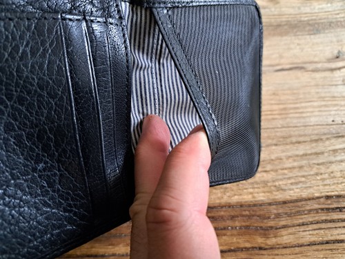 unts & uncles Leder schwarz Portmonee Geldbeutel - Bild 15 von 17