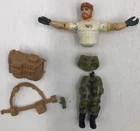 Vintage 1987 Outback G.I.Joe Near Complete Action Figure 3.75 ARAH BROKEN O Ring