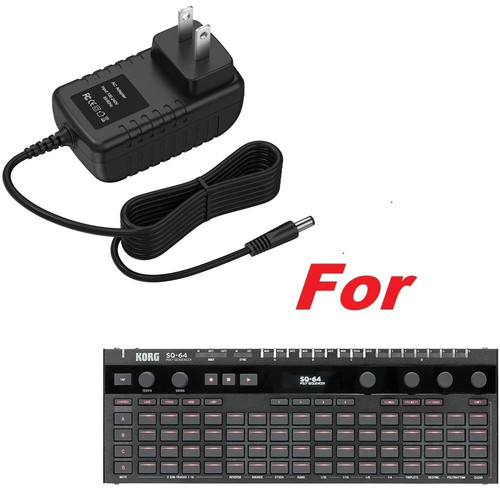 AC Adapter Charger For Korg SQ-64 Polyphonic Sequencer Power Supply Cord Mains