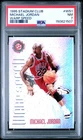1995 STADIUM CLUB WARP SPEED #WS1 MICHAEL JORDAN PSA 7