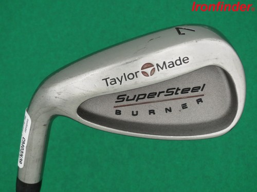 TaylorMade BURNER Super Steel Single 7 Iron Graphite Stiff Shaft Mens LEFT HAND - Picture 1 of 5