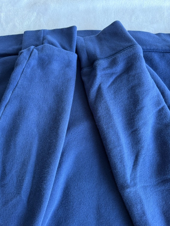 J. Crew Sherpa Fleece Hoodie XL Blue Full Zip Jacket Gorpcore Indie ...