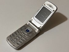 Samsung SGH-X430 Silver   Missing Side Keys  Vintage cell phone