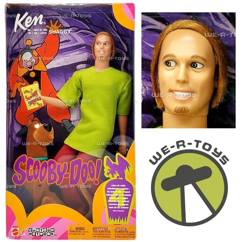 Barbie Ken as Shaggy in Scooby-Doo Doll 2002 Mattel B3283