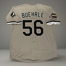Mark Buehrle Chicago Jersey Men’s XL 2005 White Sox Road Gray Retro Throwback