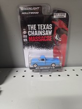 The Texas Chainsaw Massacre 1971 Chevrolet C-10 Greenlight 1:64 Diecast Truck