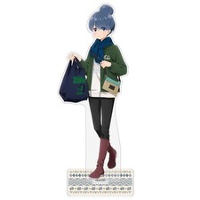 Laid-Back Camp Yuru Camp 3" Rin Shima soporte acrílico (grande) cebra de compras 20 cm