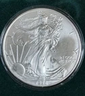 1996 1 oz Silver American Eagle In Capsule & Box