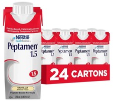 Nestle Peptamen 1.5 kcal/ml Tube Feeding Vanilla 8.5oz X 24 6/27/26
