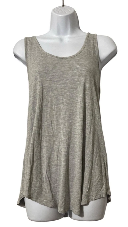Women Jeans By Buffalo Gray Sleeveless Pullover Tank Sz L - Image 2 of 4
