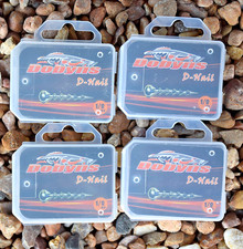 Lot of 4 Packages (15/ea) DOBYNS D-Nail Weight 1/8 oz Fishing Screws (60 Total)