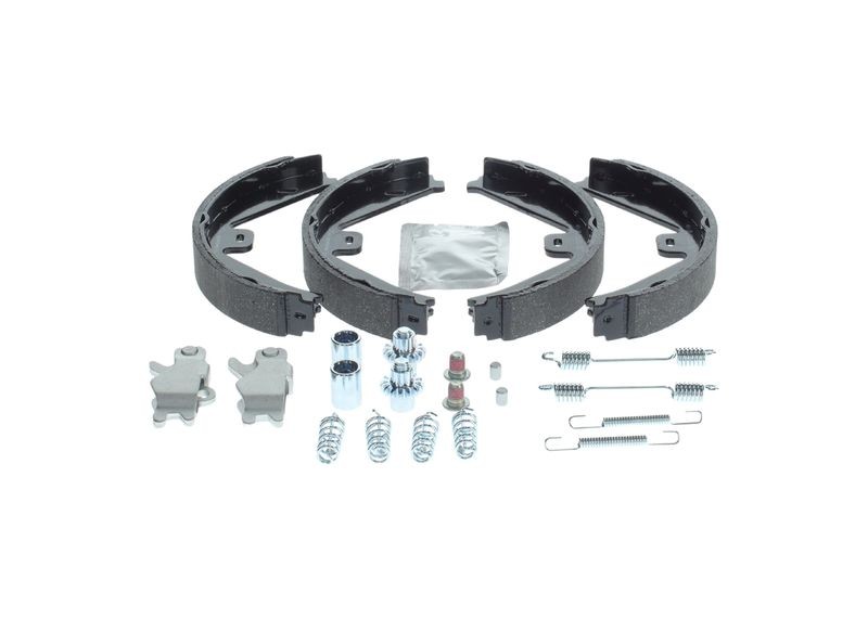 Mâchoires de frein de stationnement arrière Bosch 0204113818 pour kit de frein à main