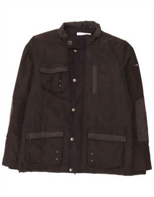 Ellesse Herren Utility Jacke UK 42 XL Schwarz AN07
