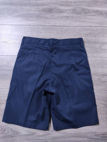 Lands End Shorts Boys Size 14 Navy Blue Active Chino School Uniform Bottoms - Picture 9 of 9
