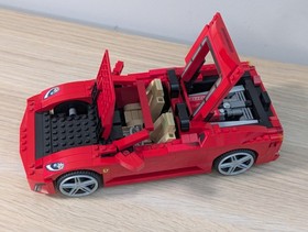 LEGO Racers Ferrari F430 Spider (8671) w/ Box & Instructions (missing 1 piece)