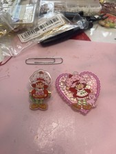 Strawberry Shortcake Junk Journal | Acrylic Charm Clip