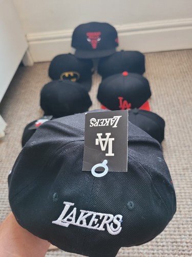 Baseball Cap Snapback Flat Peak Men Women Hip Hop Rap Sport Hat UK FAST - Picture 7 of 8