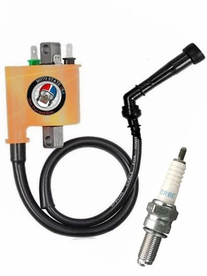 For Suzuki DRZ400 DRZ400E DRZ400S DRZ400SM (2000-2019) Ignition Coil Spark Plug - Image 1 of 3