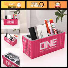 Multi-Function Desk Organizer Storage Box for Office Supplies, Pens, Business Ca