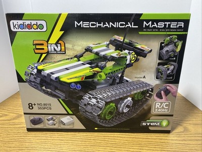 Stem Projects Kids Ages 8-12 Remote Control Car/Robot Toy Building Kit Robot NEW