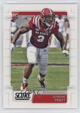 2019 Score Rookies Germaine Pratt #426 0q1p