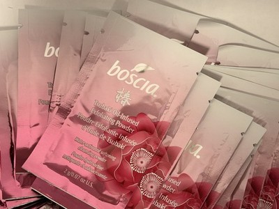 Boscia Tsunami Oil-Infused Exfoliating Powder 22 Sample Lot! Discontinued Rare