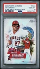 2025 TOPPS CHROME HOME FIELD ADVANTAGE #HA6 MIKE TROUT PSA 10 GEM Case Hit SSP