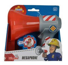 Sam Feuerwehr Megaphon mit Stimmenverzerrer-Funktion, Try me, L: 16cm
