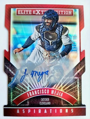 Panini Elite Franciso MEJIA /100 2015 Aspirations Auto #152 Cleveland Guardians - Image 1 of 2